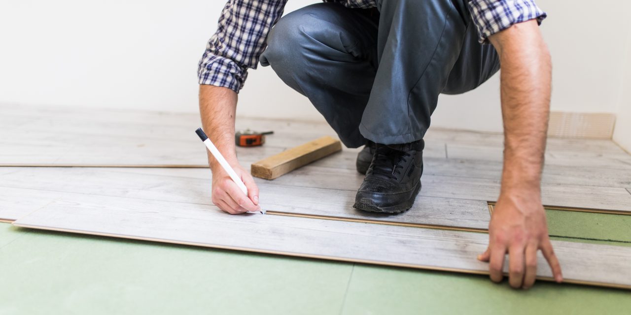 How to repair damaged laminate